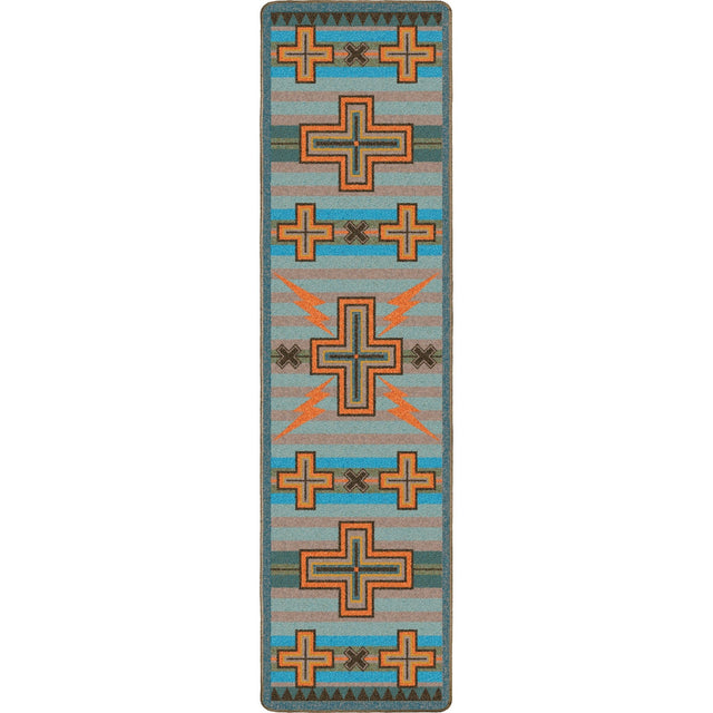 American Dakota Tempest Turquoise Rug - S0277TUR234