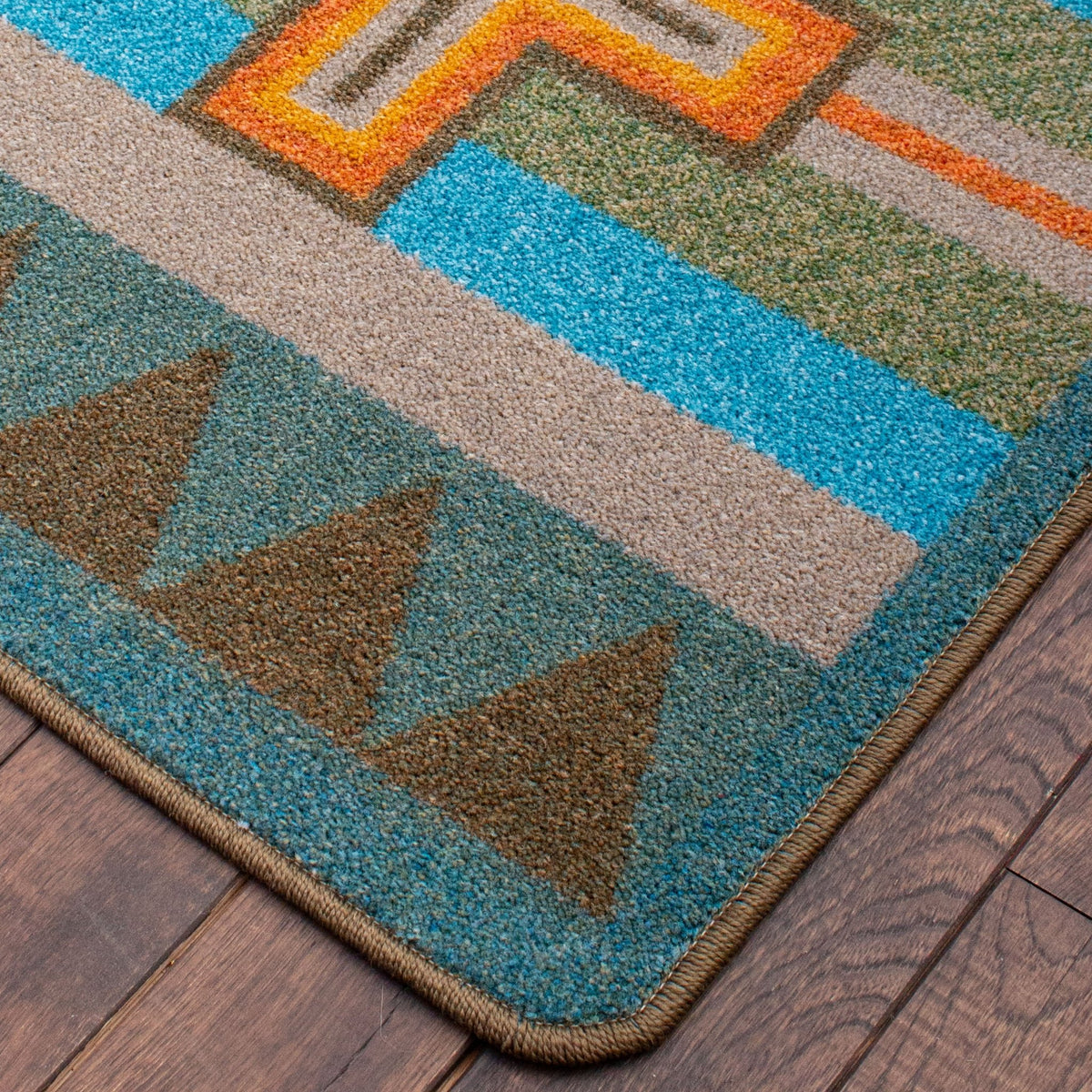 American Dakota Tempest Turquoise Rug - S0277TUR234
