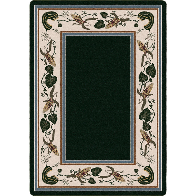 American Dakota Three Sisters Emerald Rug