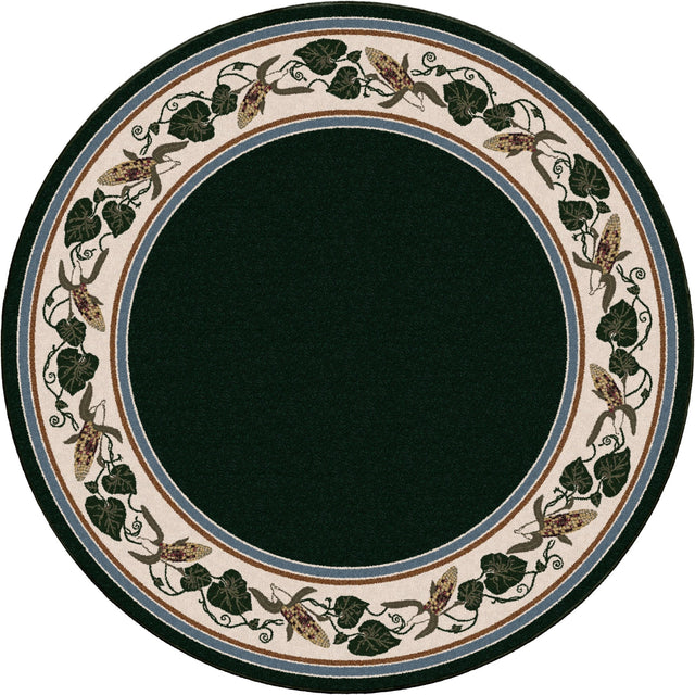 American Dakota Three Sisters Emerald Rug