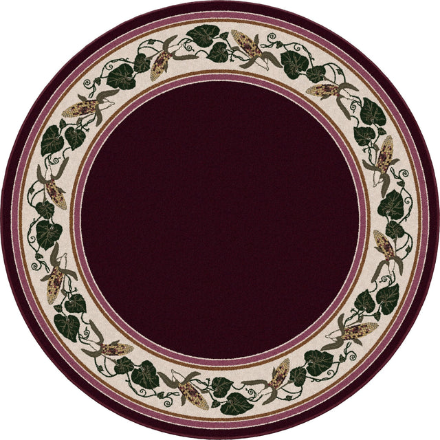 American Dakota Three Sisters Garnet Rug
