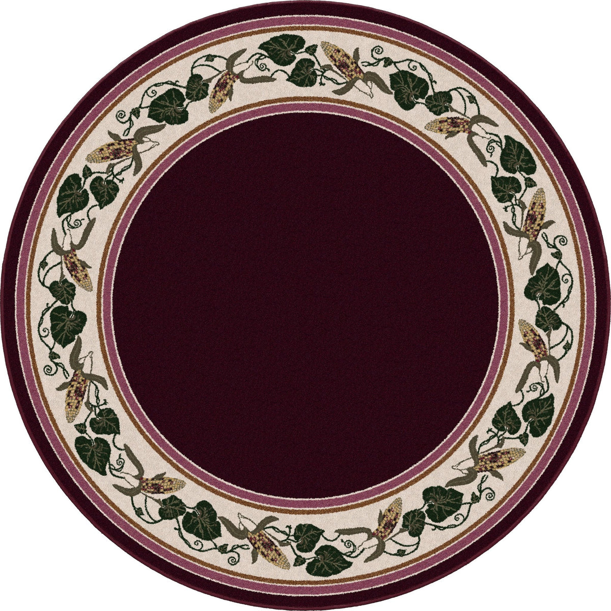American Dakota Three Sisters Garnet Rug