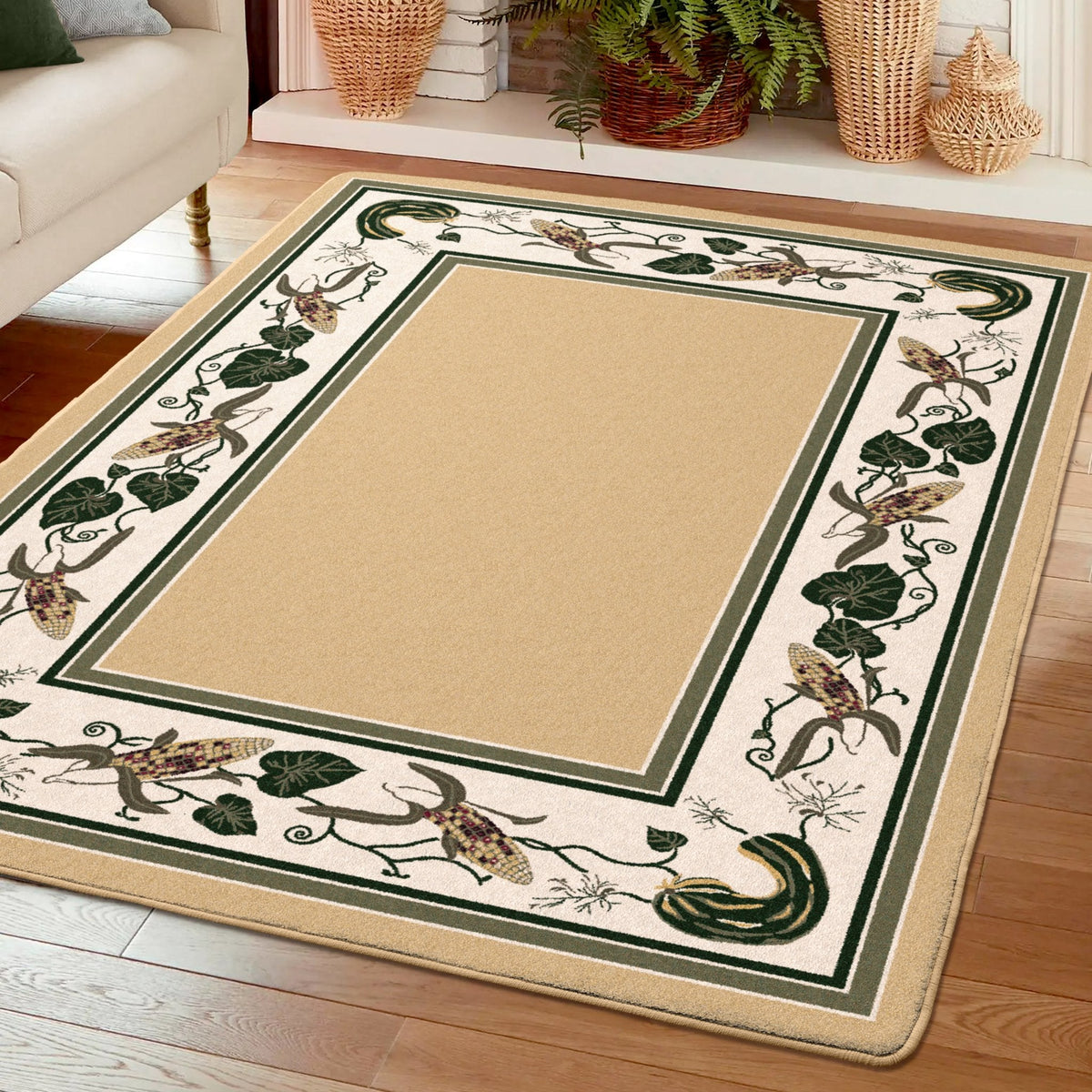 American Dakota Three Sisters Maize Rug