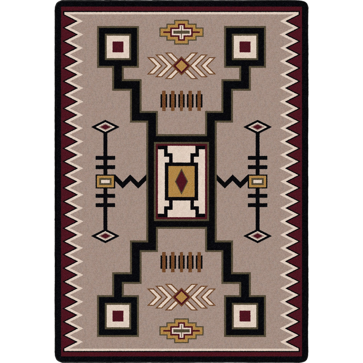 American Dakota Thunderstorm Mid Rug