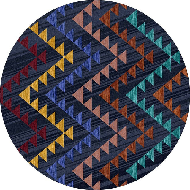 American Dakota Time Travel OKA Velvet Rug - OKA0352VEL234