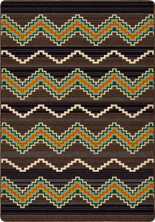 American Dakota Trapper Brown Rug