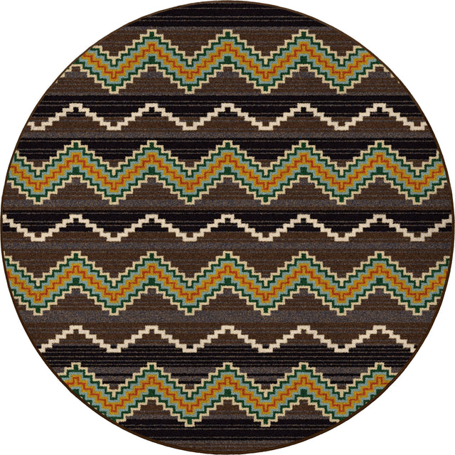 American Dakota Trapper Brown Rug