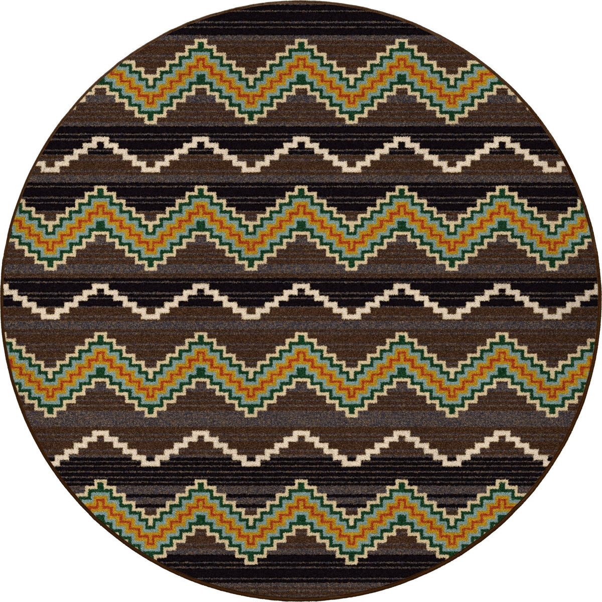 American Dakota Trapper Brown Rug