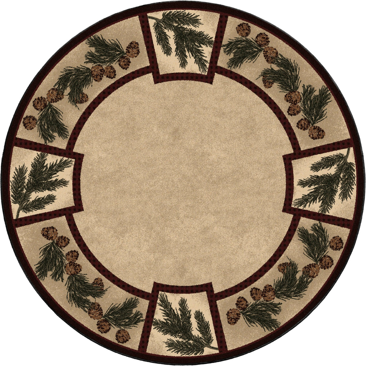 American Dakota Valley Forest Maize Rug - 0108MAZ234