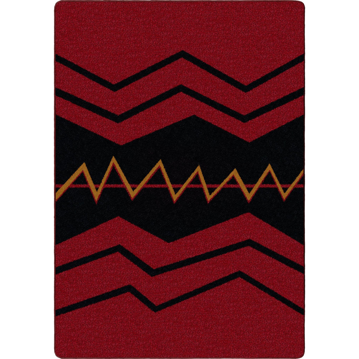 American Dakota War Path Red Rug