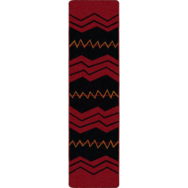 American Dakota War Path Red Rug