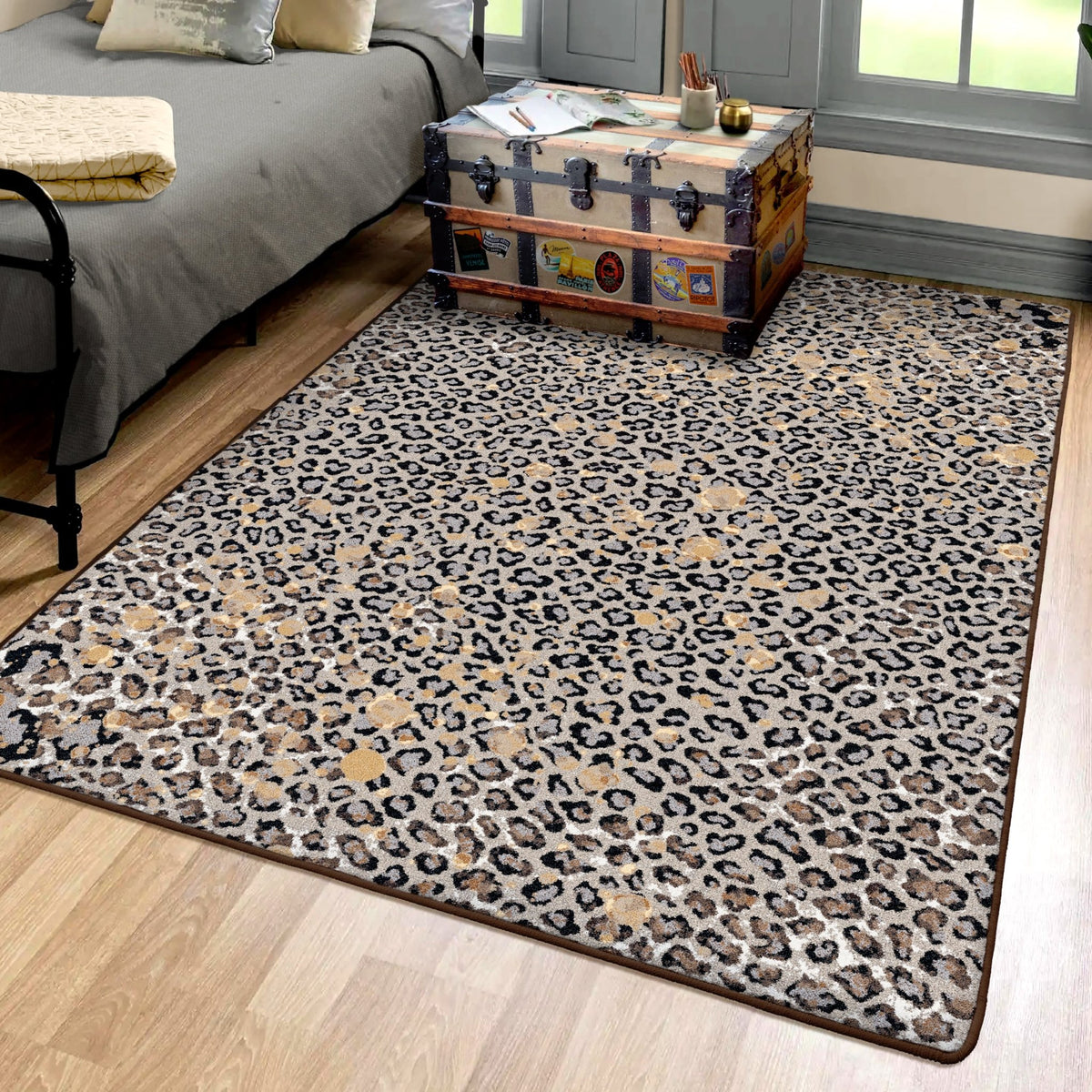 American Dakota Wild Thing Golden Rug - 0404GLN234