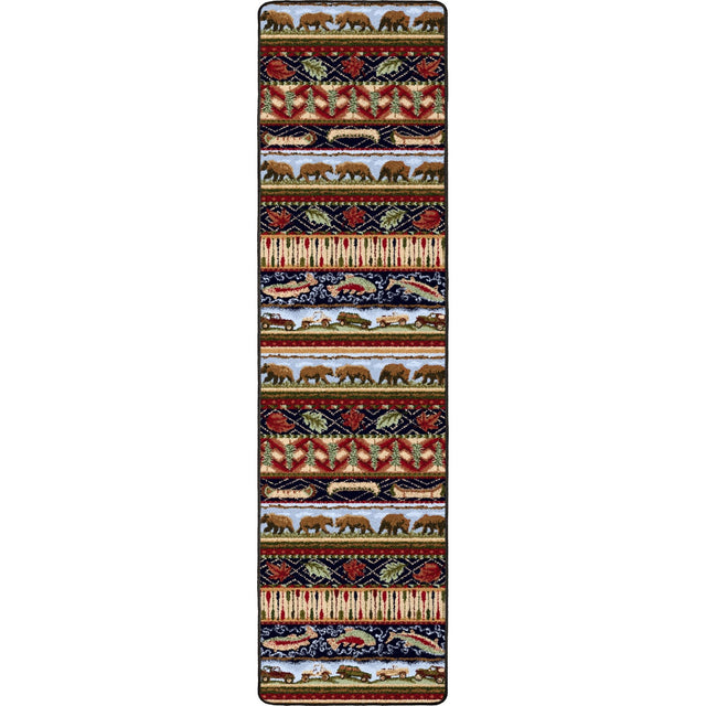 American Dakota Wilderness Trek Multi Rug - 0059MUL234