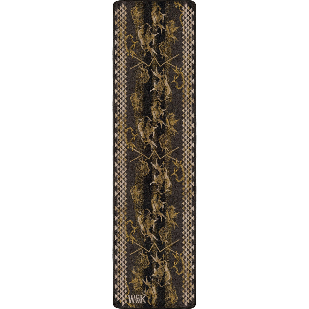 American Dakota Will K Buffalo Rising True Earth Rug - 0786TER234