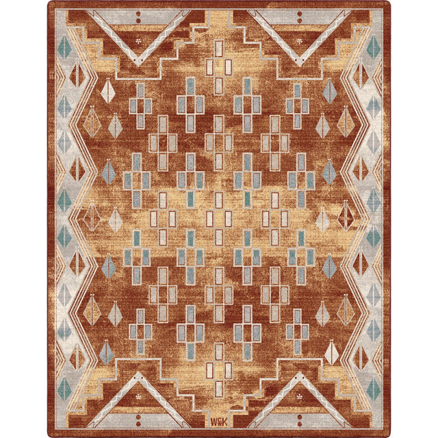 American Dakota Will K Peak To Peak Flash Rug - 0784FSH234