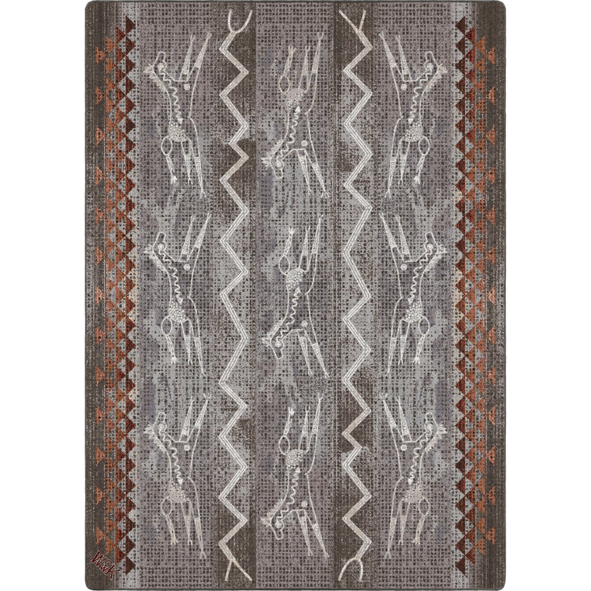 American Dakota Will K Plains Speak Flash Rug - 0785FSH234