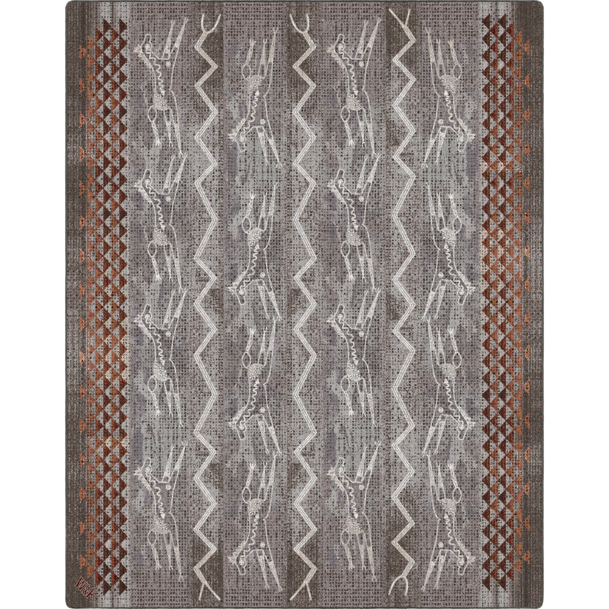 American Dakota Will K Plains Speak Flash Rug - 0785FSH234