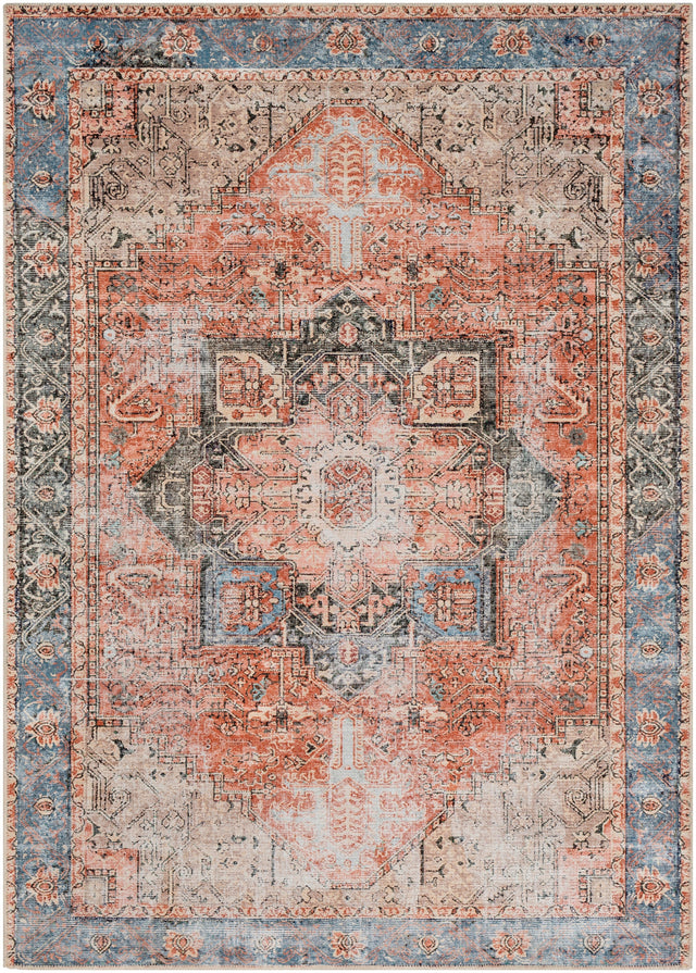 Surya Amelie Aml-2309 Rose, Denim, Butter, Beige Rugs.