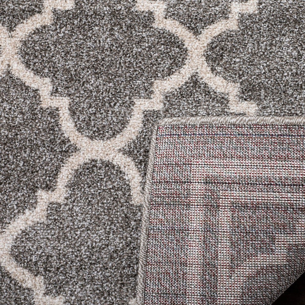 Safavieh Amherst Amt422R Dark Grey / Beige Rugs