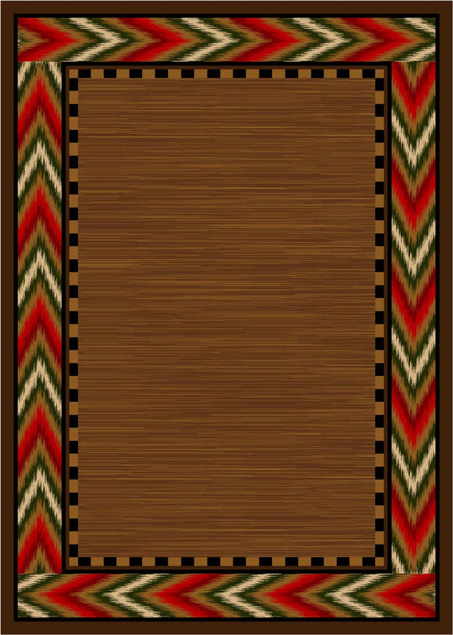 American Dakota Flame Red Rug