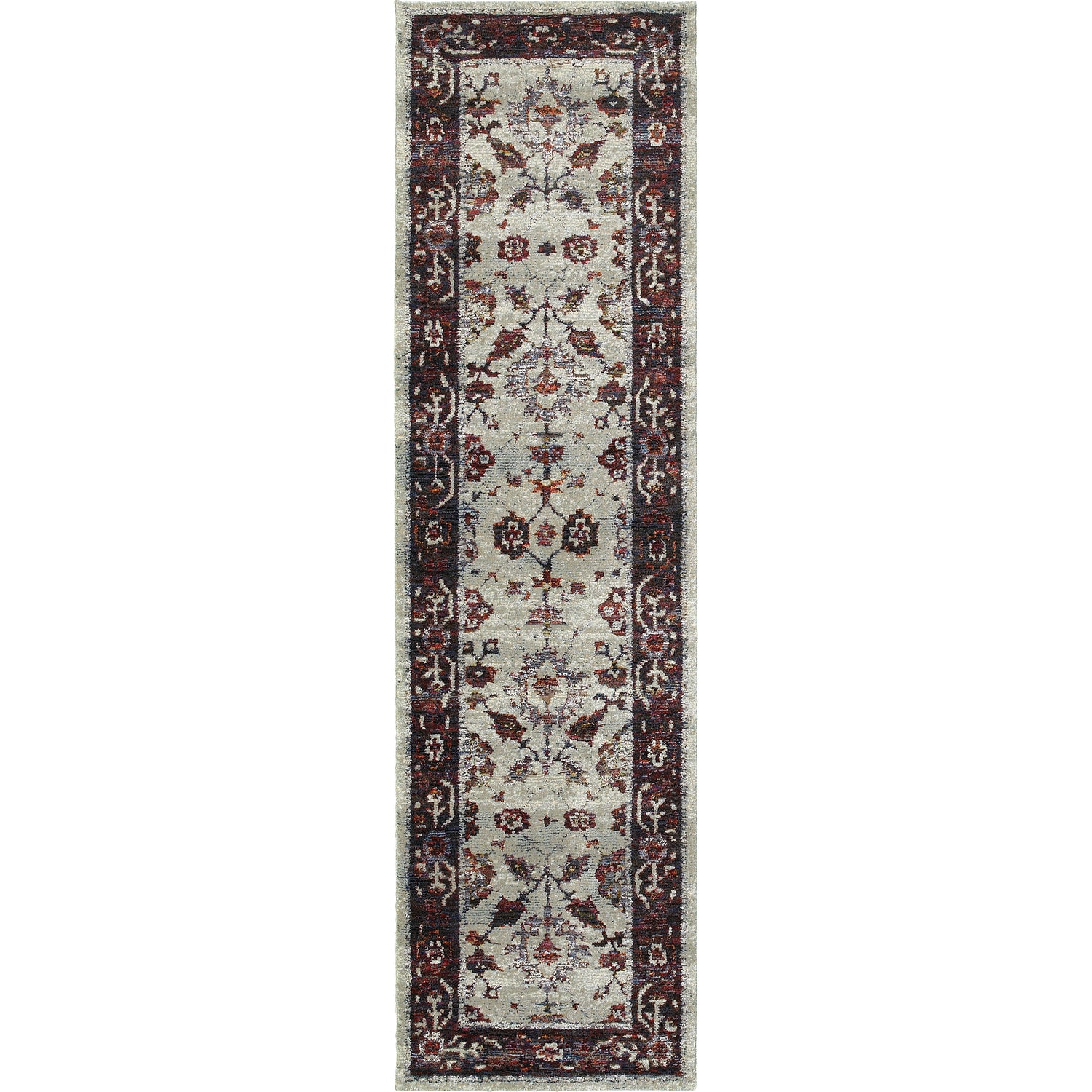 Oriental Weavers Sphinx Andorra 6842D Stone/Red Rugs