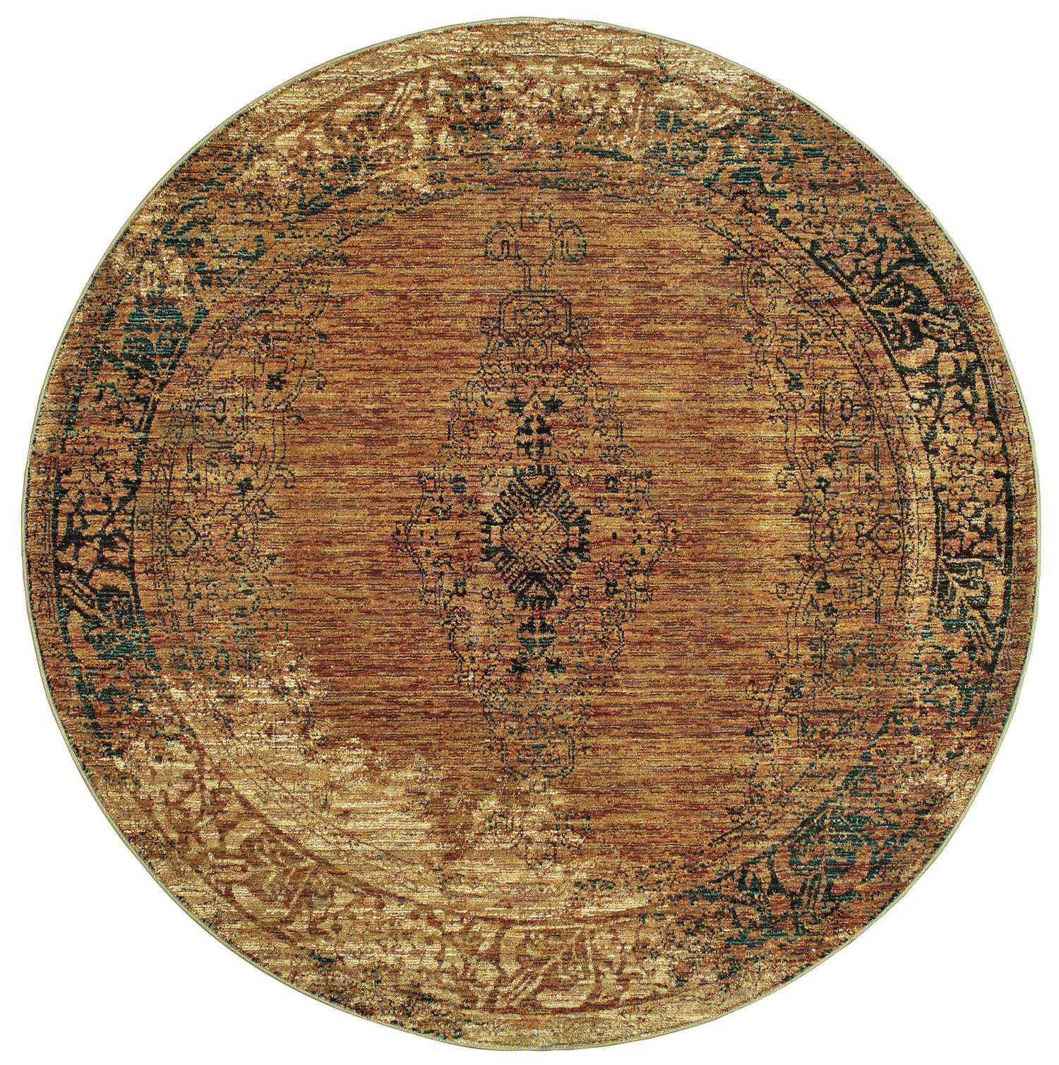 Oriental Weavers Sphinx Andorra 6845D Gold/Brown Rugs