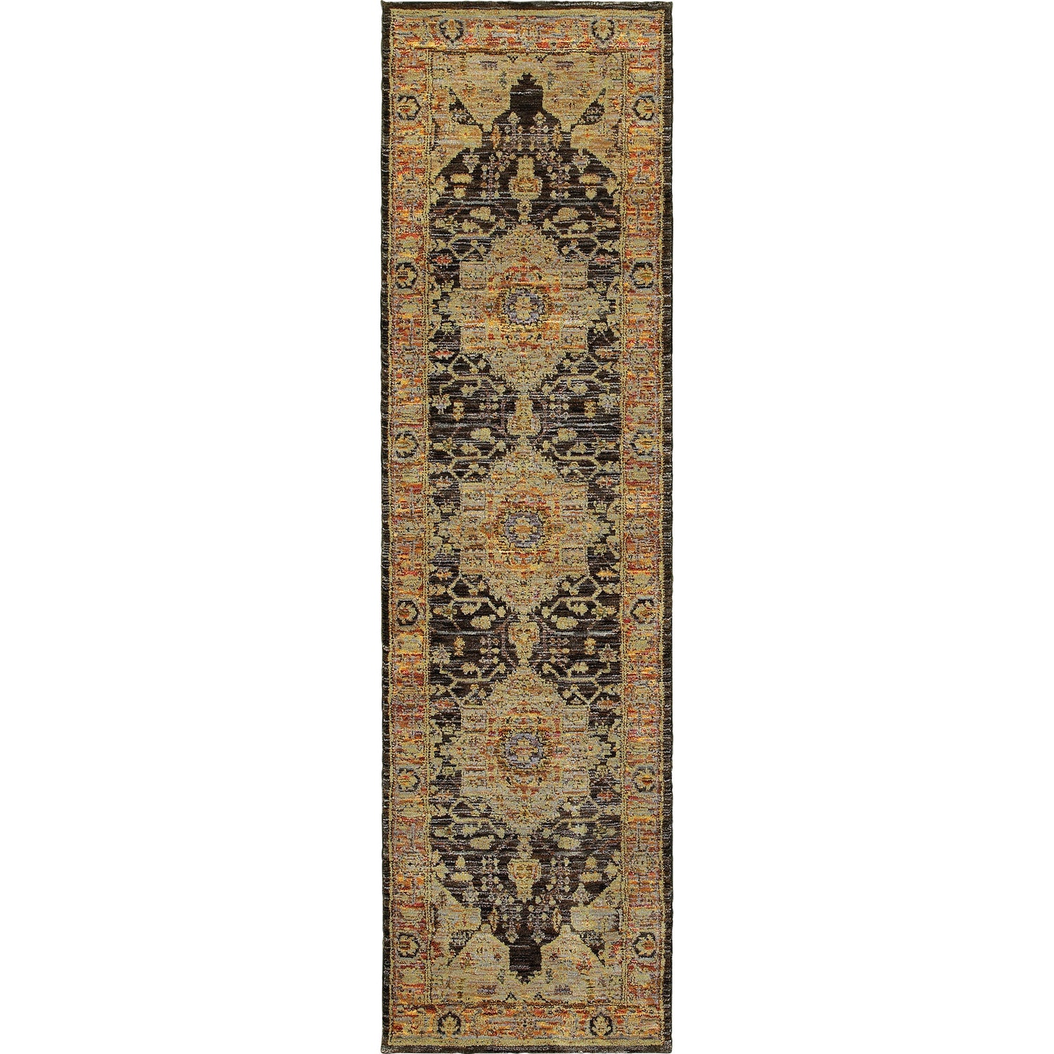 Oriental Weavers Sphinx Andorra 7138B Gold/Grey Rugs