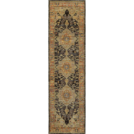 Oriental Weavers Sphinx Andorra 7138B Gold/Grey Rugs