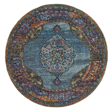 Oriental Weavers Sphinx Andorra 7139A Blue/Multi Rugs