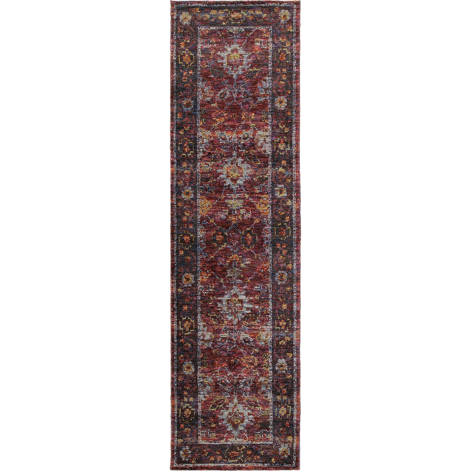 Oriental Weavers Sphinx Andorra 7153A Red/Purple Rugs