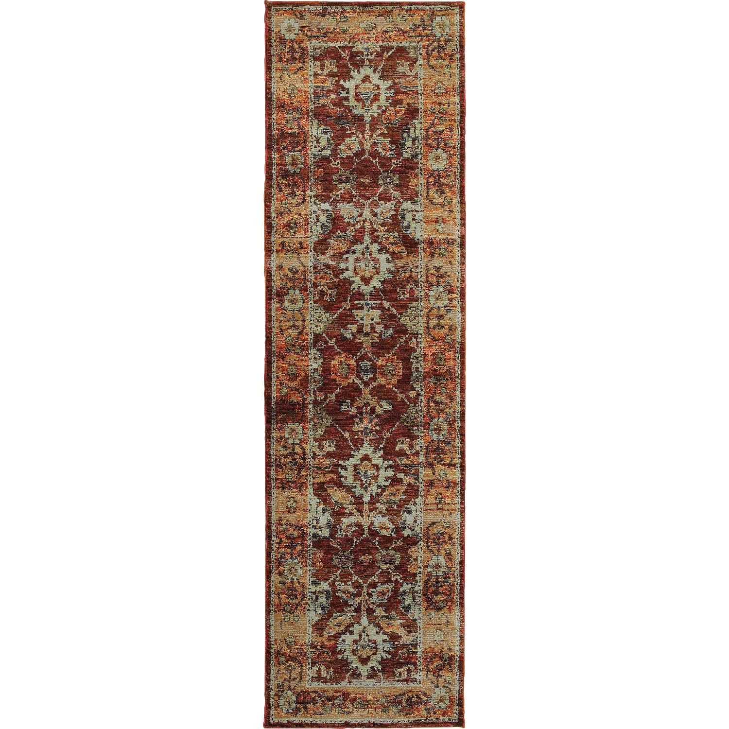 Oriental Weavers Sphinx Andorra 7154A Red/Gold Rugs