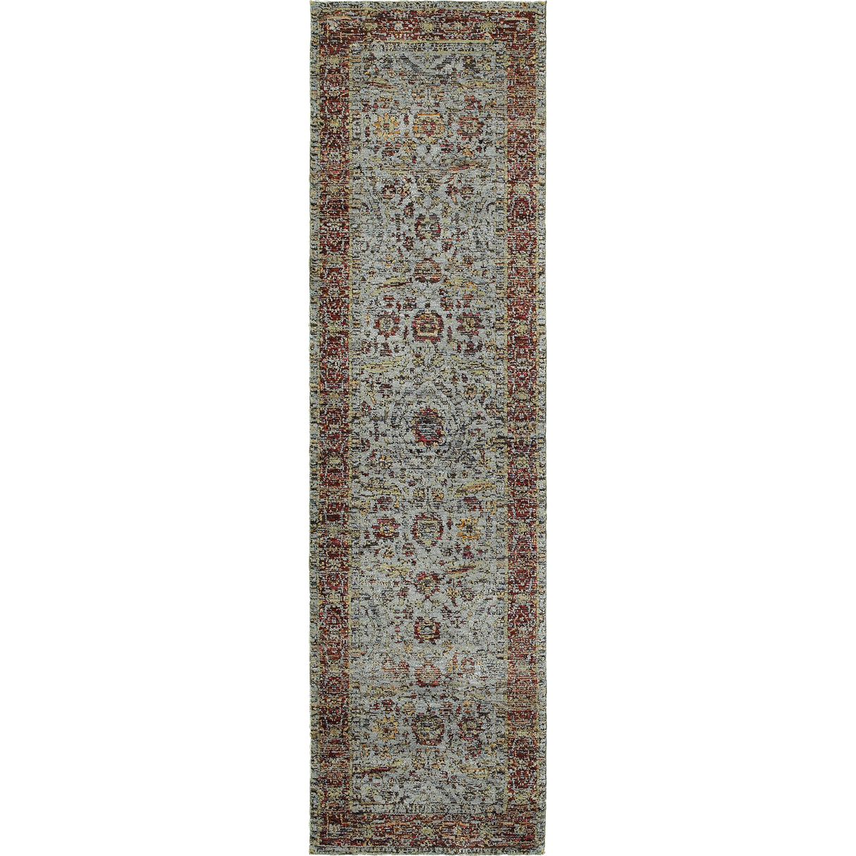 Oriental Weavers Sphinx Andorra 7155A Blue/Red Rugs