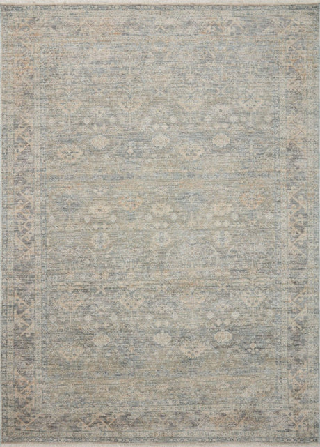 Angela Rose x Loloi Blake Bla-01 Sky/Beige Rug.