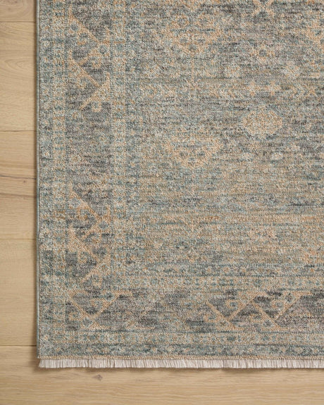 Angela Rose x Loloi Blake Bla-01 Sky/Beige Rug.