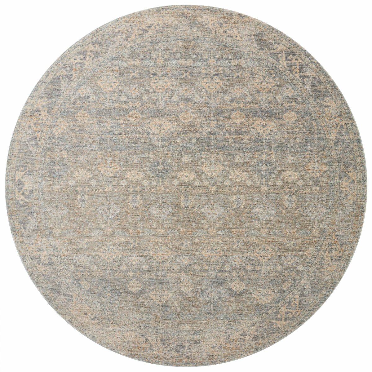 Angela Rose x Loloi Blake Bla-01 Sky/Beige Rug.