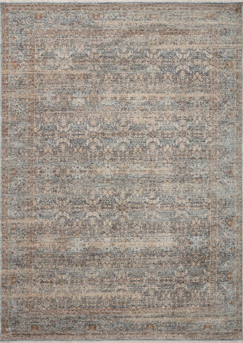 Angela Rose x Loloi Blake Bla-02 Ocean/Mocha Rug.
