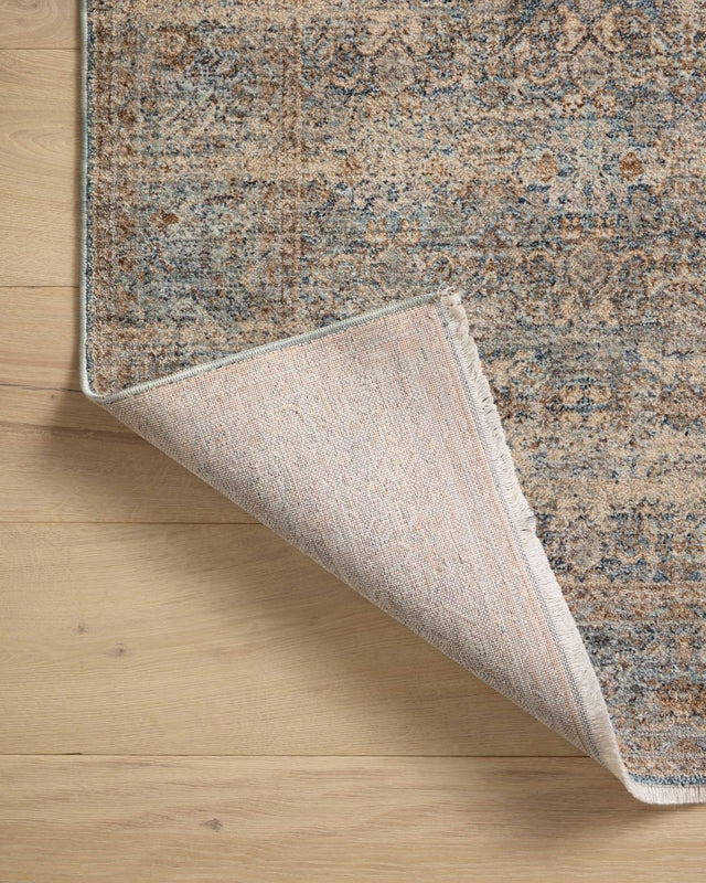 Angela Rose x Loloi Blake Bla-02 Ocean/Mocha Rug.