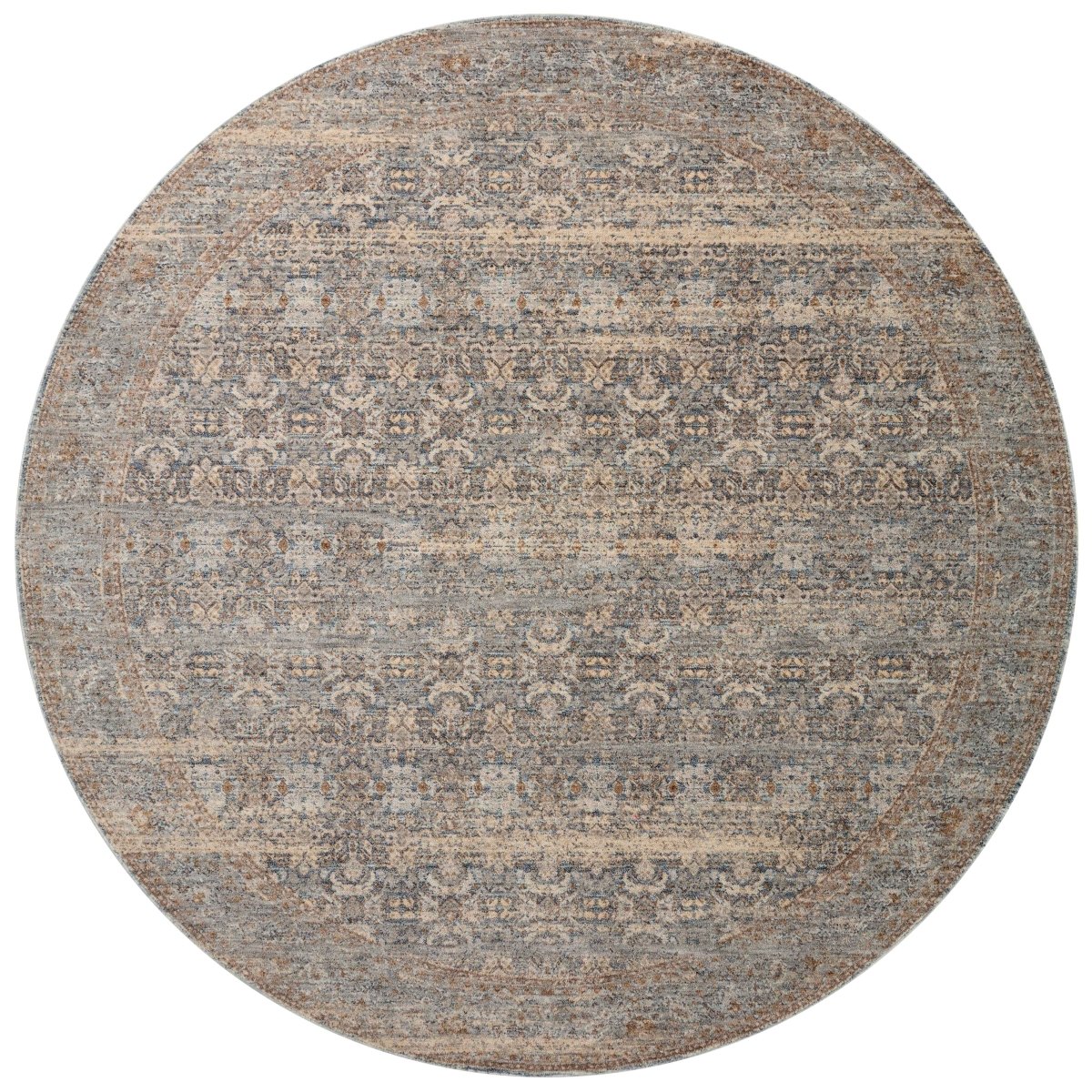 Angela Rose x Loloi Blake Bla-02 Ocean/Mocha Rug.