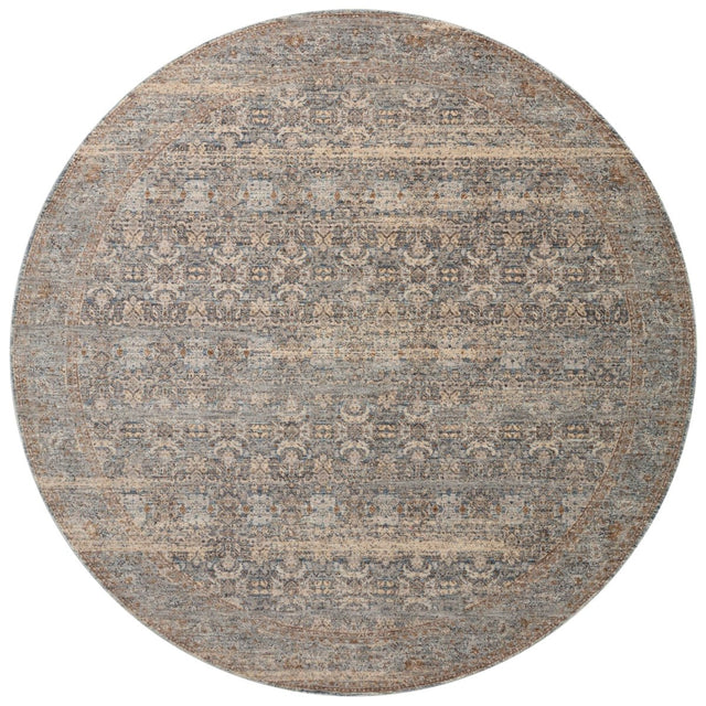 Angela Rose x Loloi Blake Bla-02 Ocean/Mocha Rug.