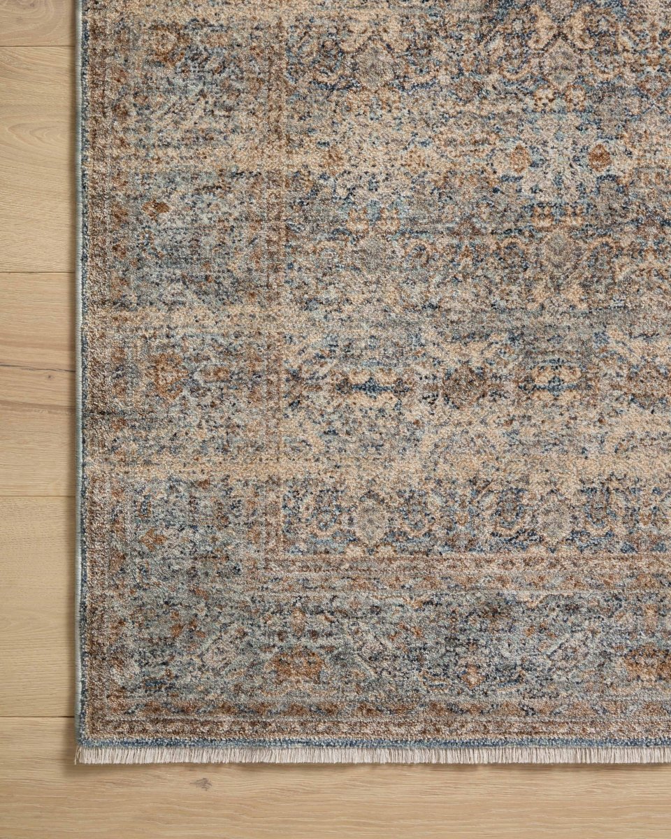Angela Rose x Loloi Blake Bla-02 Ocean/Mocha Rug.
