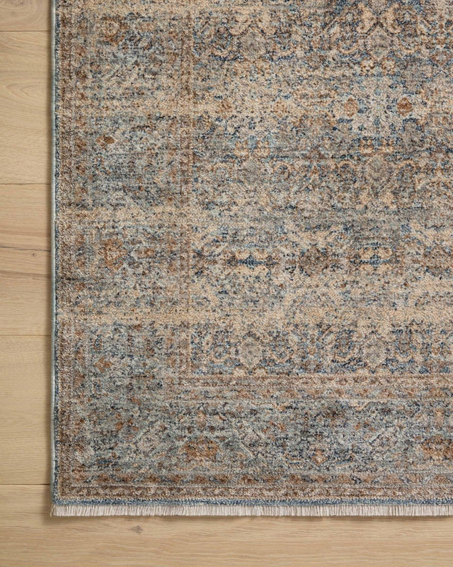 Angela Rose x Loloi Blake Bla-02 Ocean/Mocha Rug.