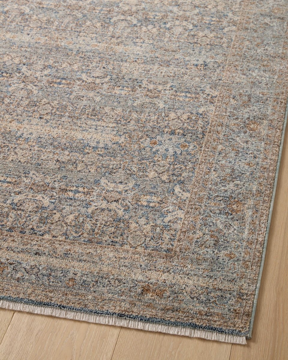 Angela Rose x Loloi Blake Bla-02 Ocean/Mocha Rug.