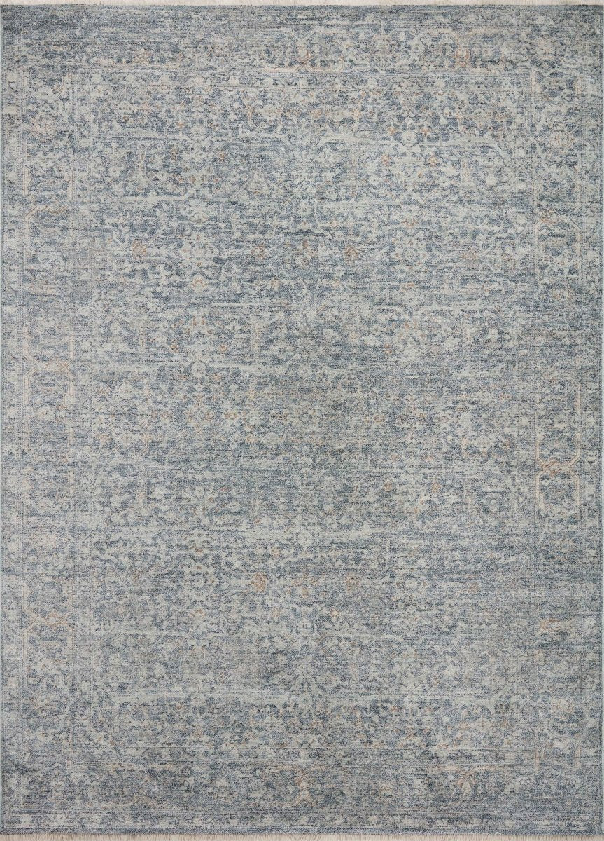 Angela Rose x Loloi Blake Bla-03 Denim/Taupe Rug.