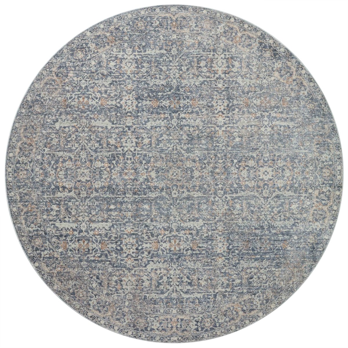 Angela Rose x Loloi Blake Bla-03 Denim/Taupe Rug.