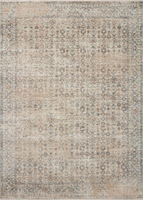 Angela Rose x Loloi Blake Bla-04 Beige/Denim Rug.