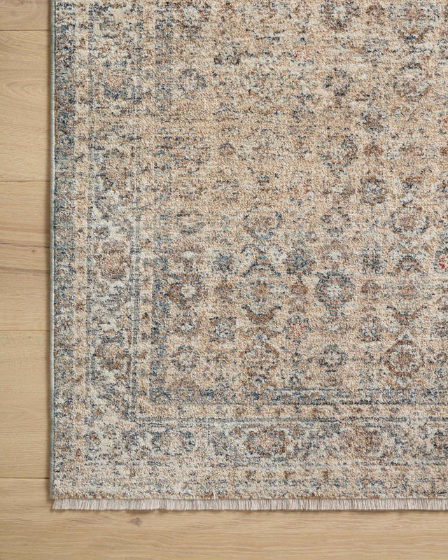 Angela Rose x Loloi Blake Bla-04 Beige/Denim Rug.