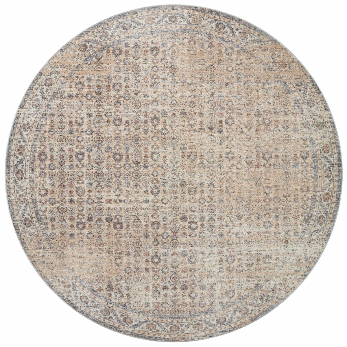 Angela Rose x Loloi Blake Bla-04 Beige/Denim Rug.