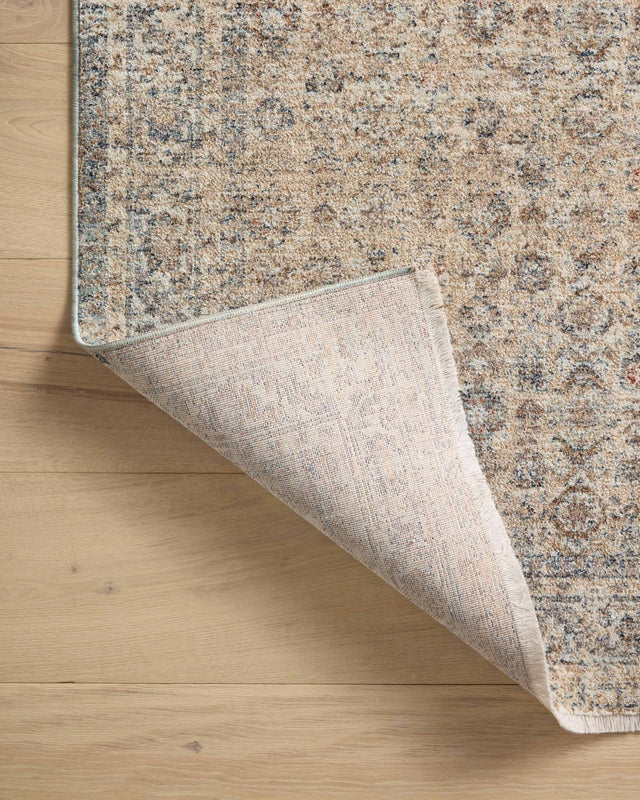 Angela Rose x Loloi Blake Bla-04 Beige/Denim Rug.