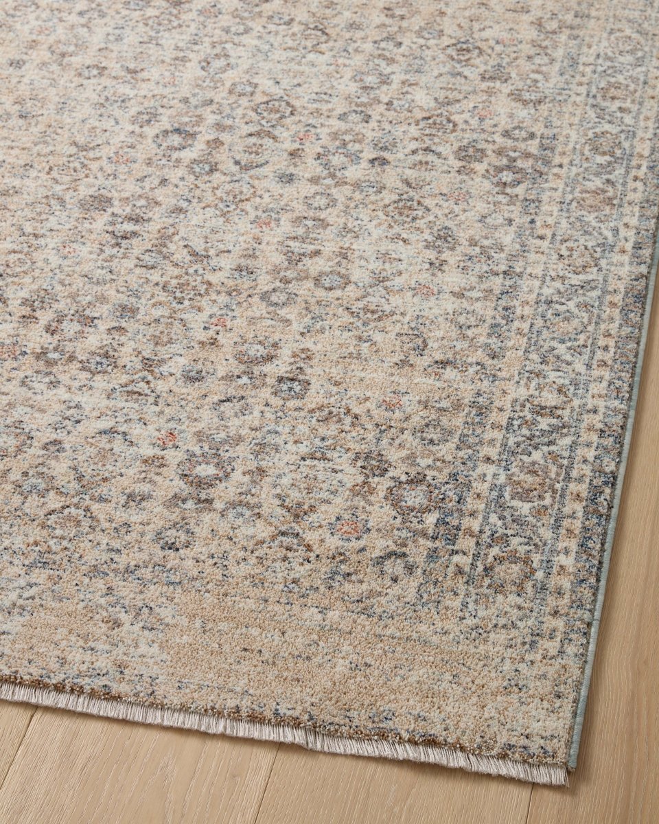 Angela Rose x Loloi Blake Bla-04 Beige/Denim Rug.