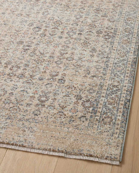 Angela Rose x Loloi Blake Bla-04 Beige/Denim Rug.